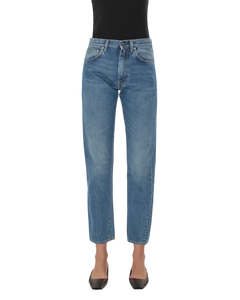 Denim coutures torsadées