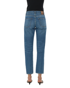 Denim coutures torsadées