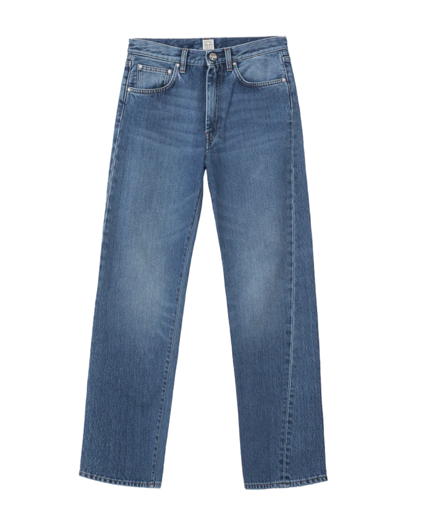 Denim coutures torsadées