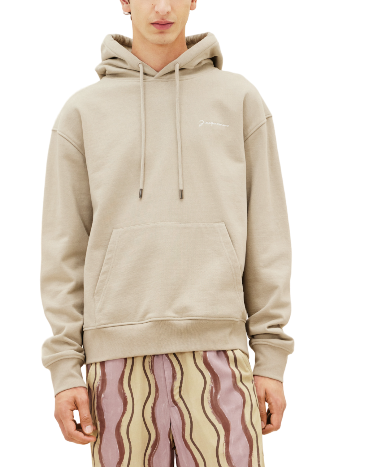 Sweat à capuche à logo brodé