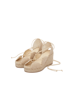 Solar wedge espadrille in jute Pepa Cadaques