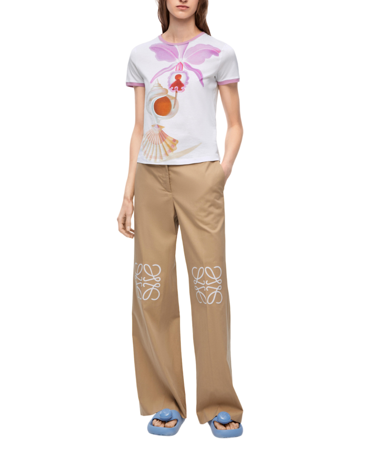 T-shirt slim fit Maruja Mallo en coton
