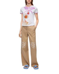 T-shirt slim fit Maruja Mallo en coton