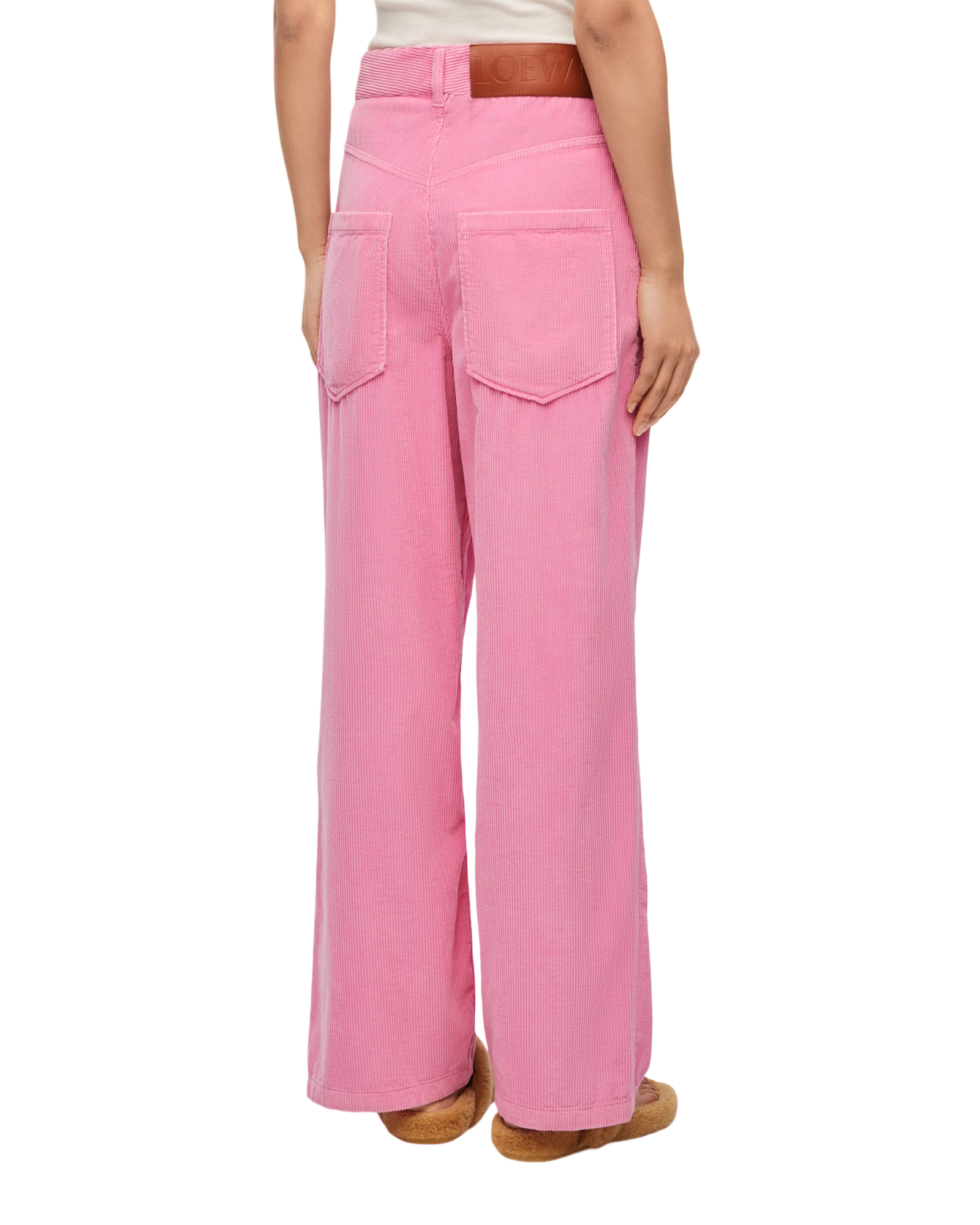 Pantalon ample en coton