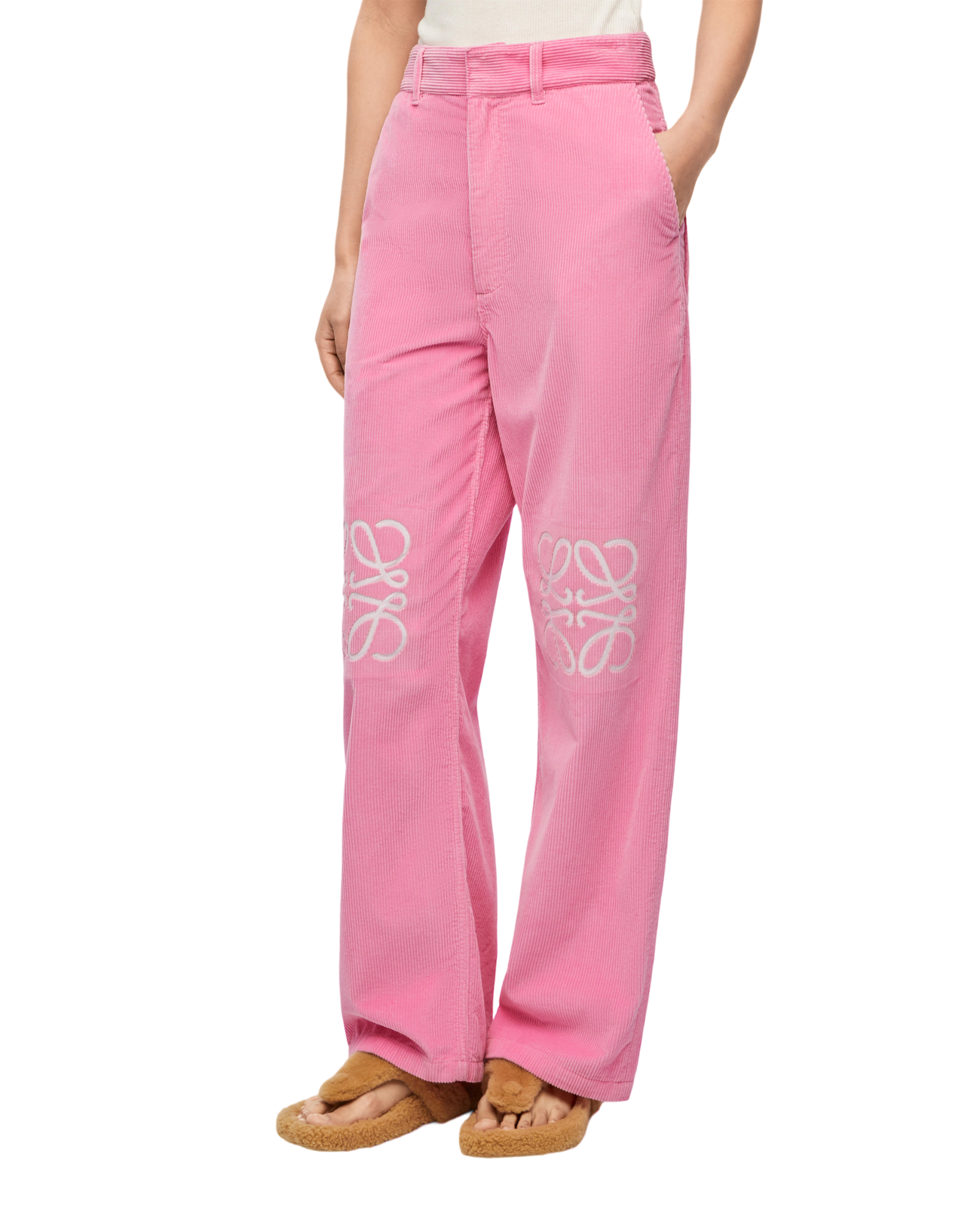 Pantalon ample en coton