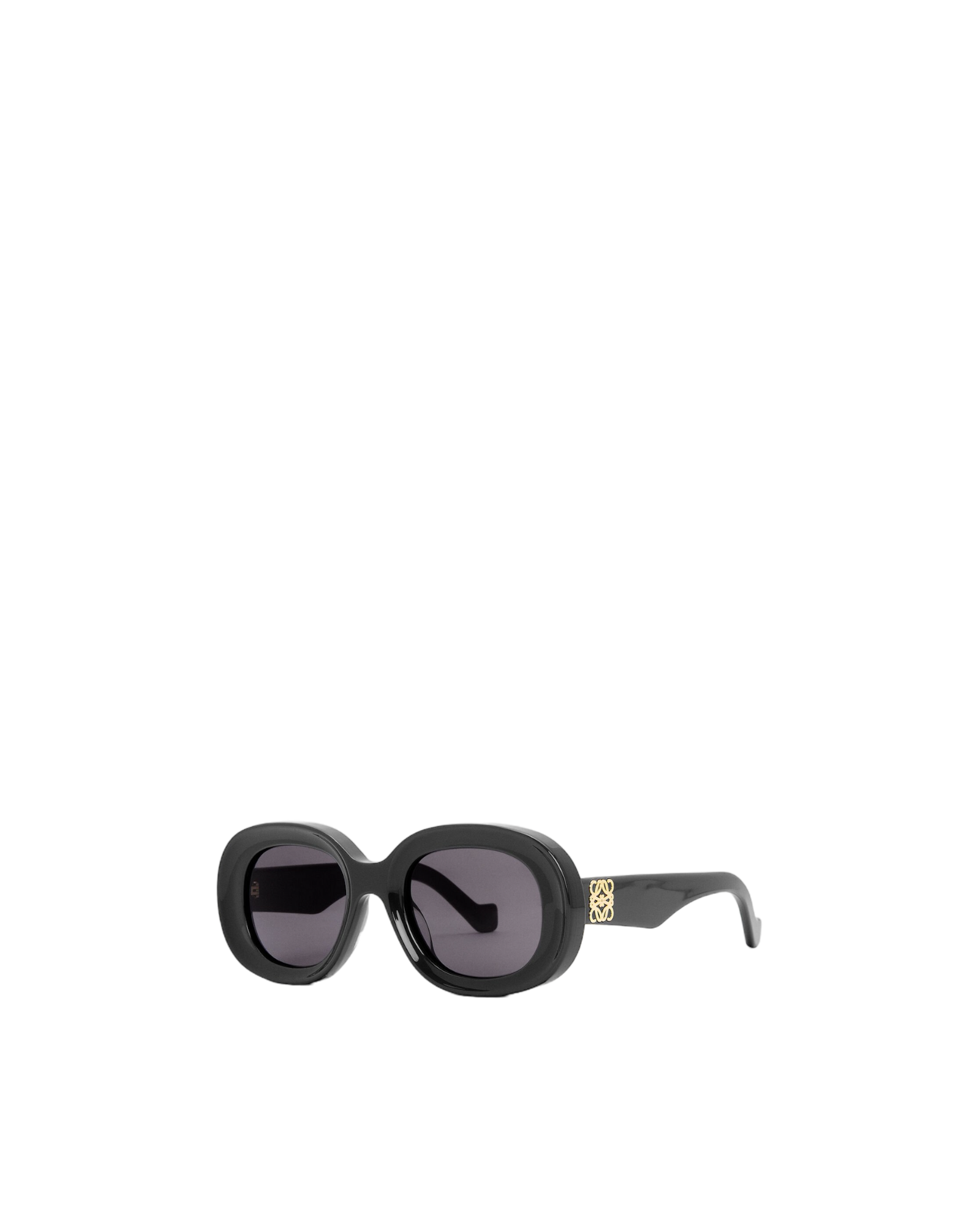 Oval acetate sunglasses