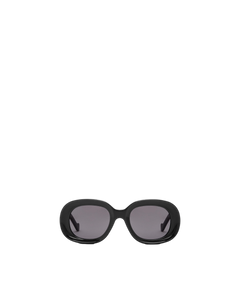 Oval acetate sunglasses