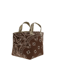 Mini Basket Marron et Beige