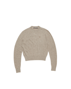 Pull en laine de yak greige