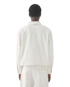 White adonis embroidered jacket