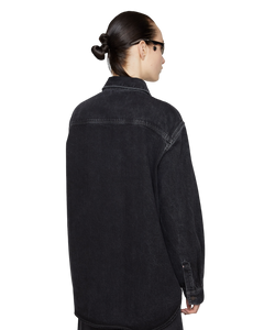 CHEMISE BOUTONNÉE EN JEAN - COUPE DÉCONTRACTÉE