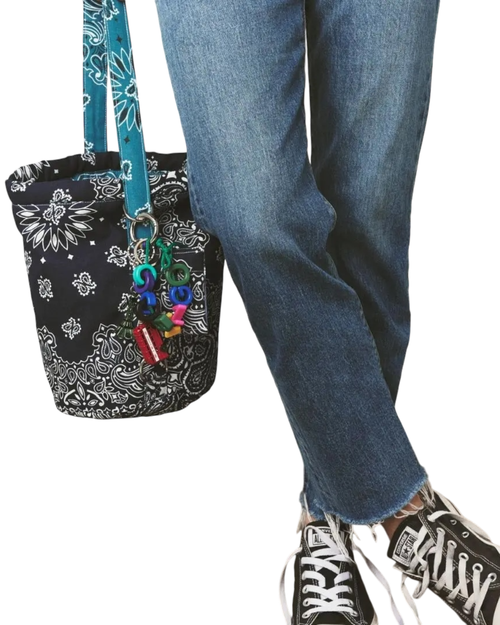 Bucket bag - Navy / Petrole