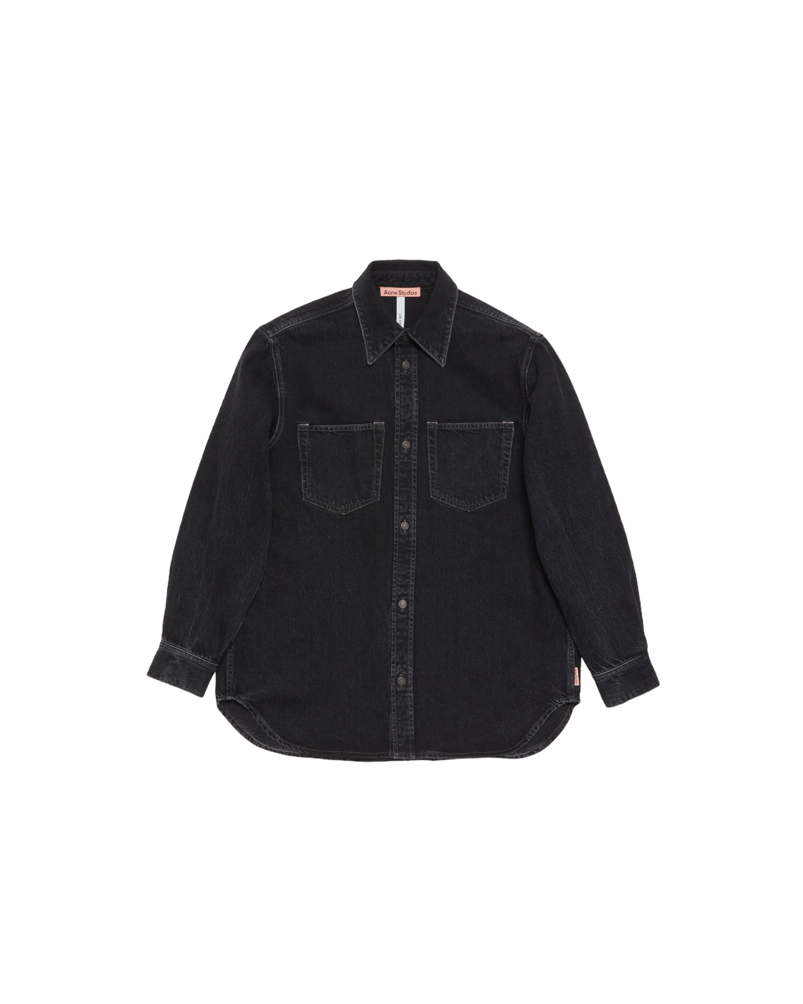 CHEMISE BOUTONNÉE EN JEAN - COUPE DÉCONTRACTÉE