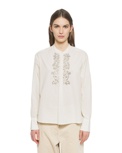Blusa bordada Emilie crema