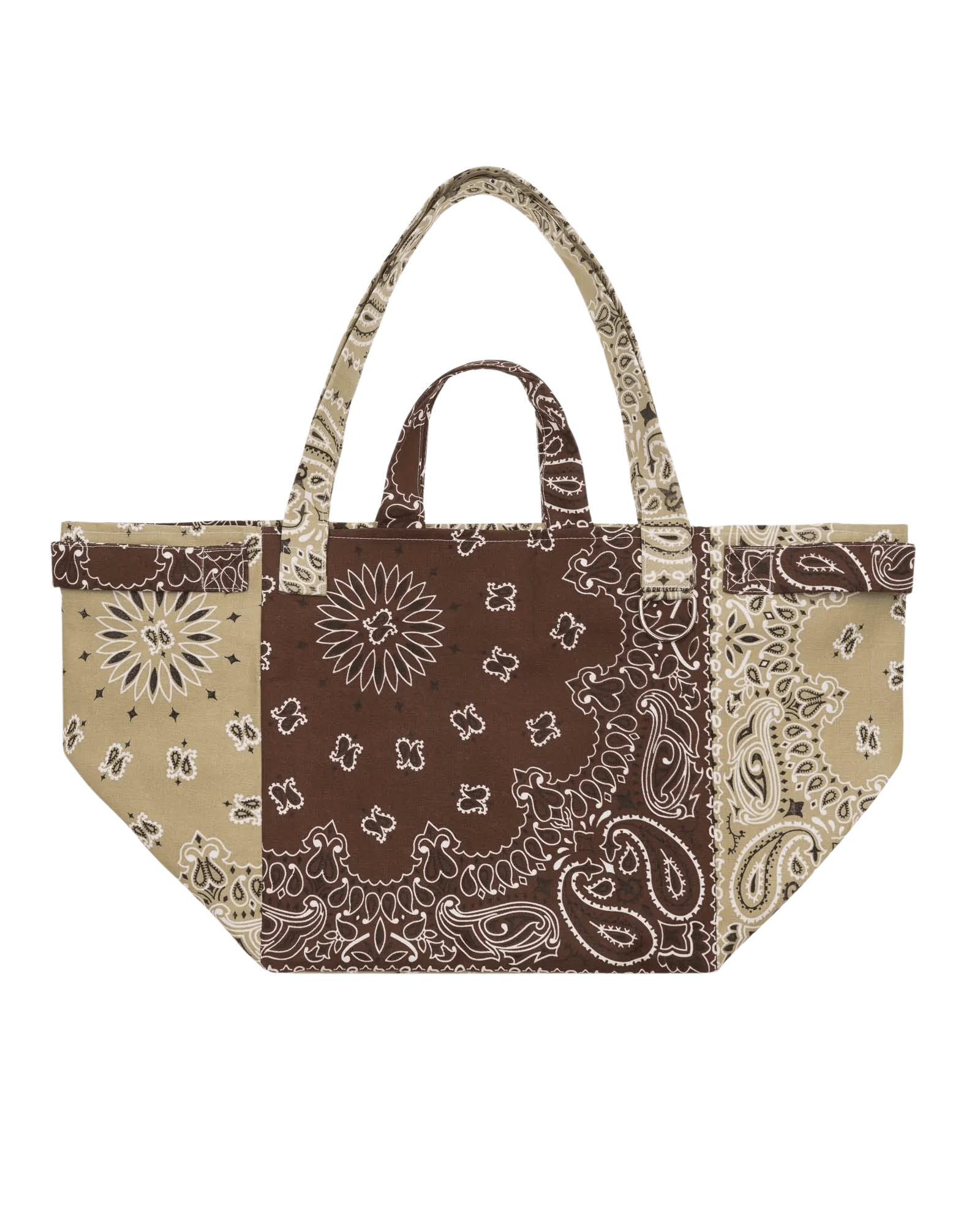 Sac Trapèze Marron et Beige