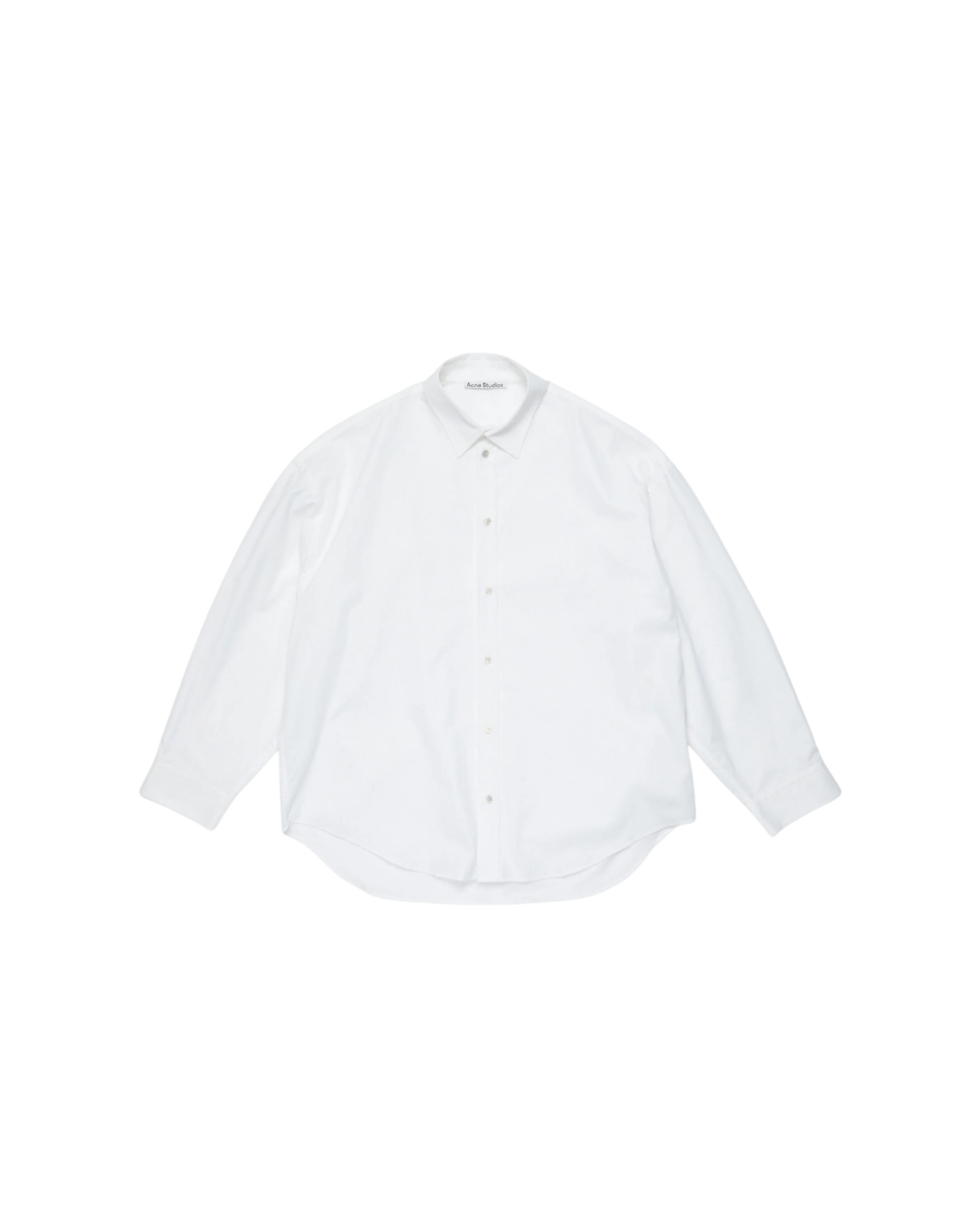 Chemise à boutons blanche