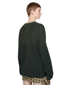T-Shirt avec logo - coupe décontractée noir