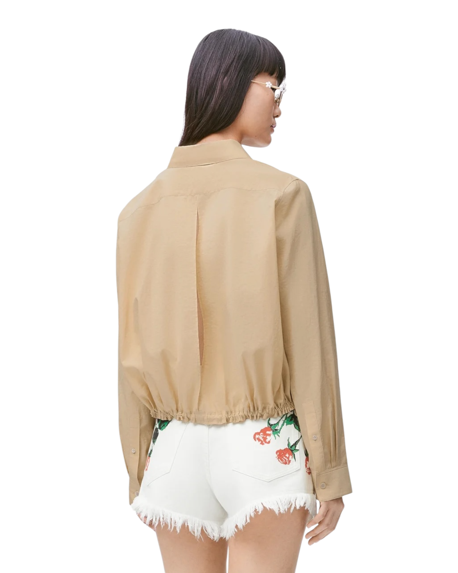 Chemise en coton mélangé