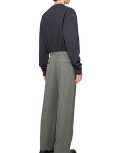 Pantalon en laine mélangée