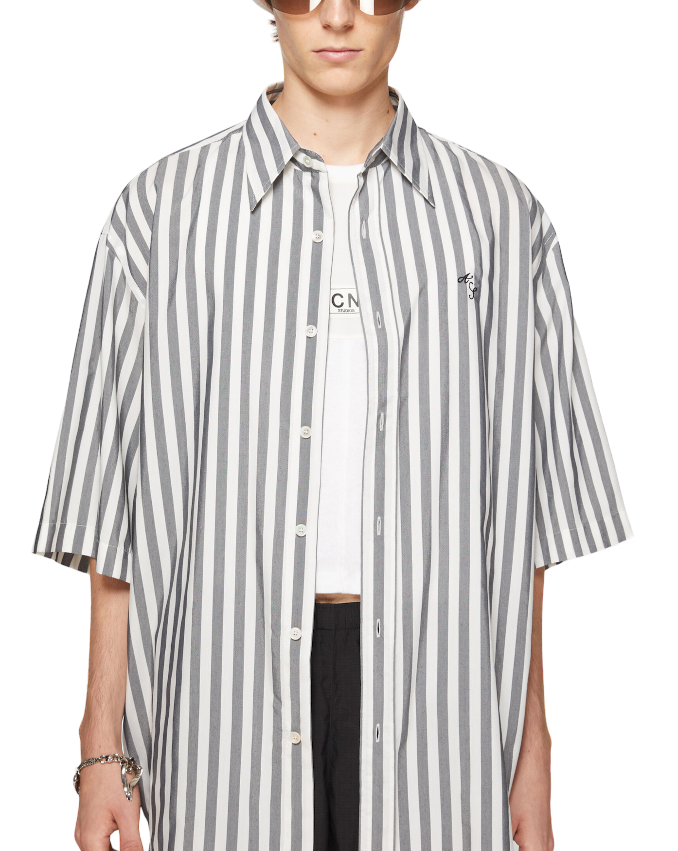 Chemise stripes button up
