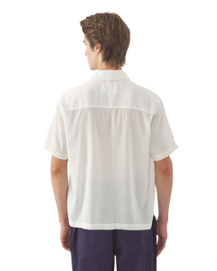 Chemise brodée suzane crème