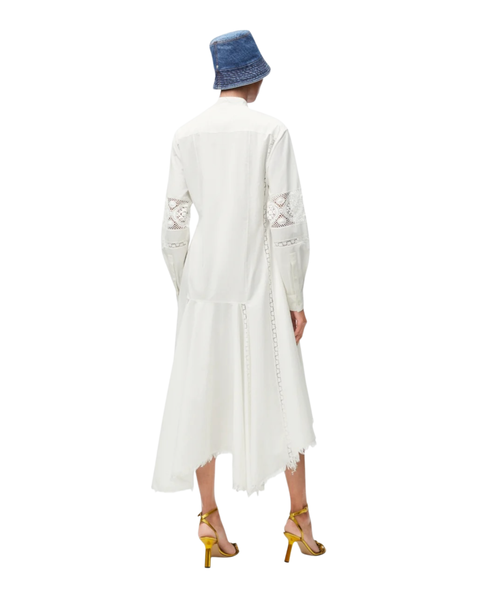 Robe chemise en coton
