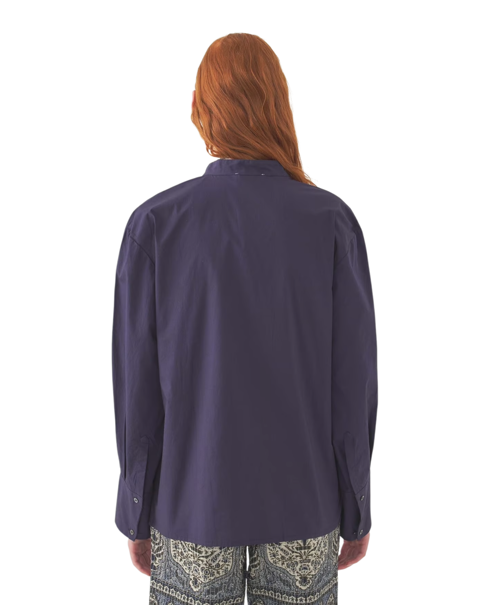 Mirabel navy blouse