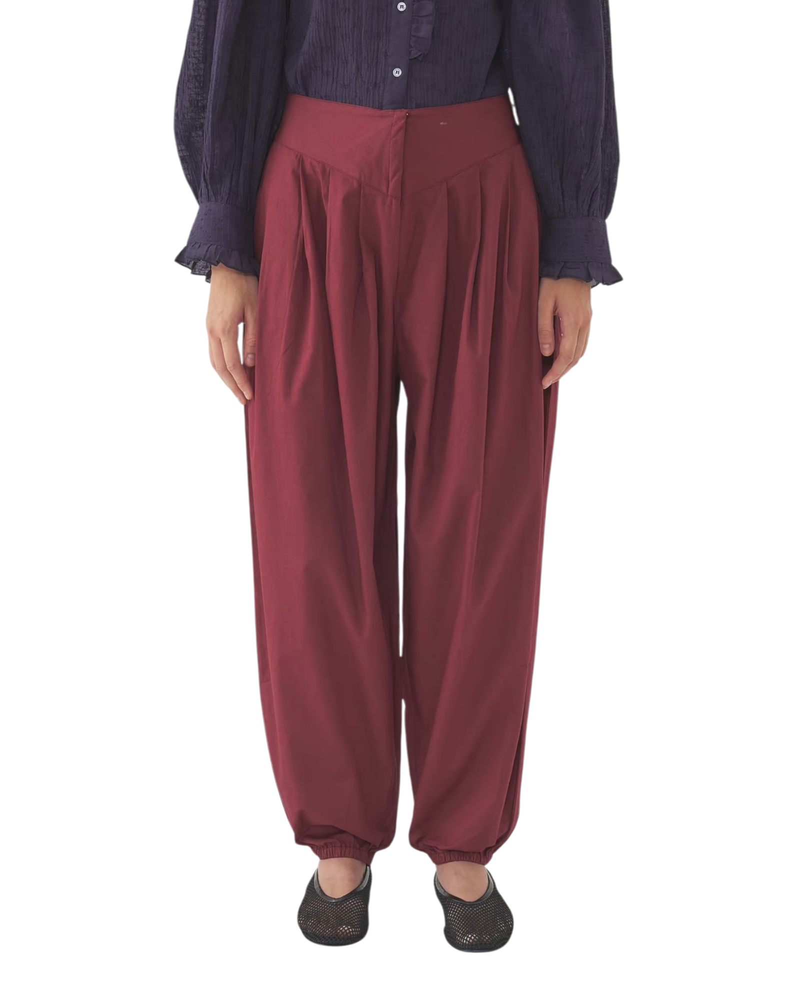 Sarouel pam burgundy