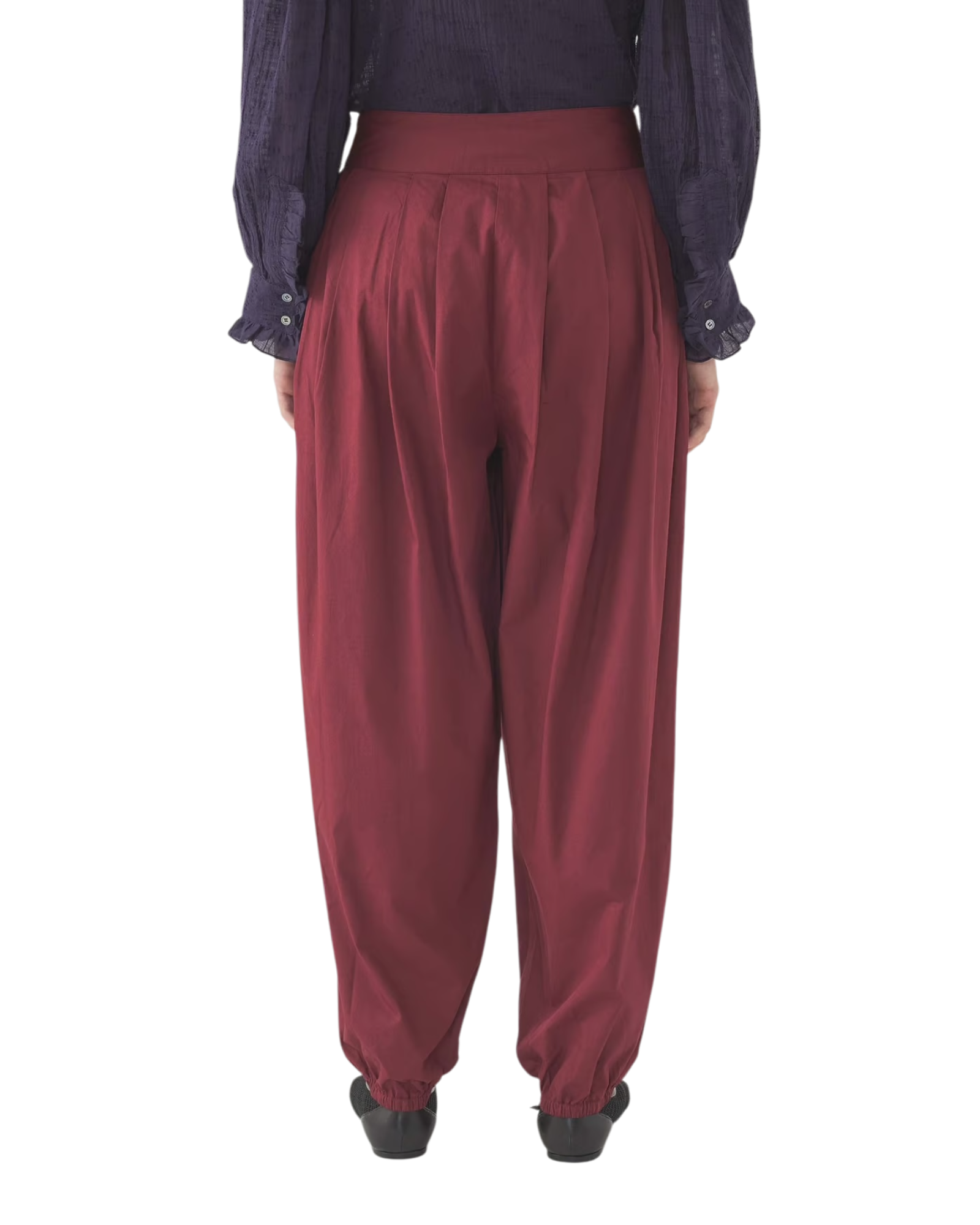 Sarouel pam burgundy