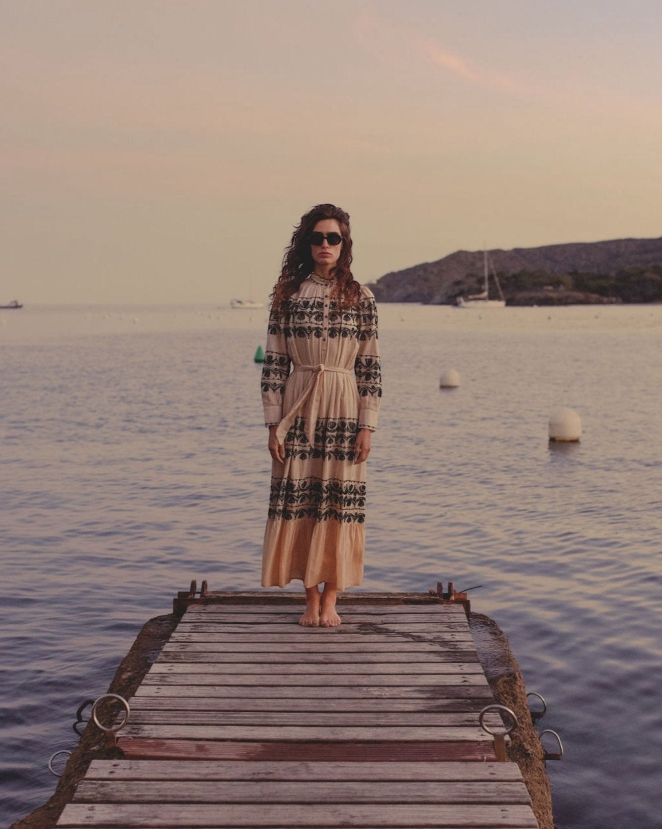 maxi dress nelly Nelly embroidered long dress – Pepa Cadaques